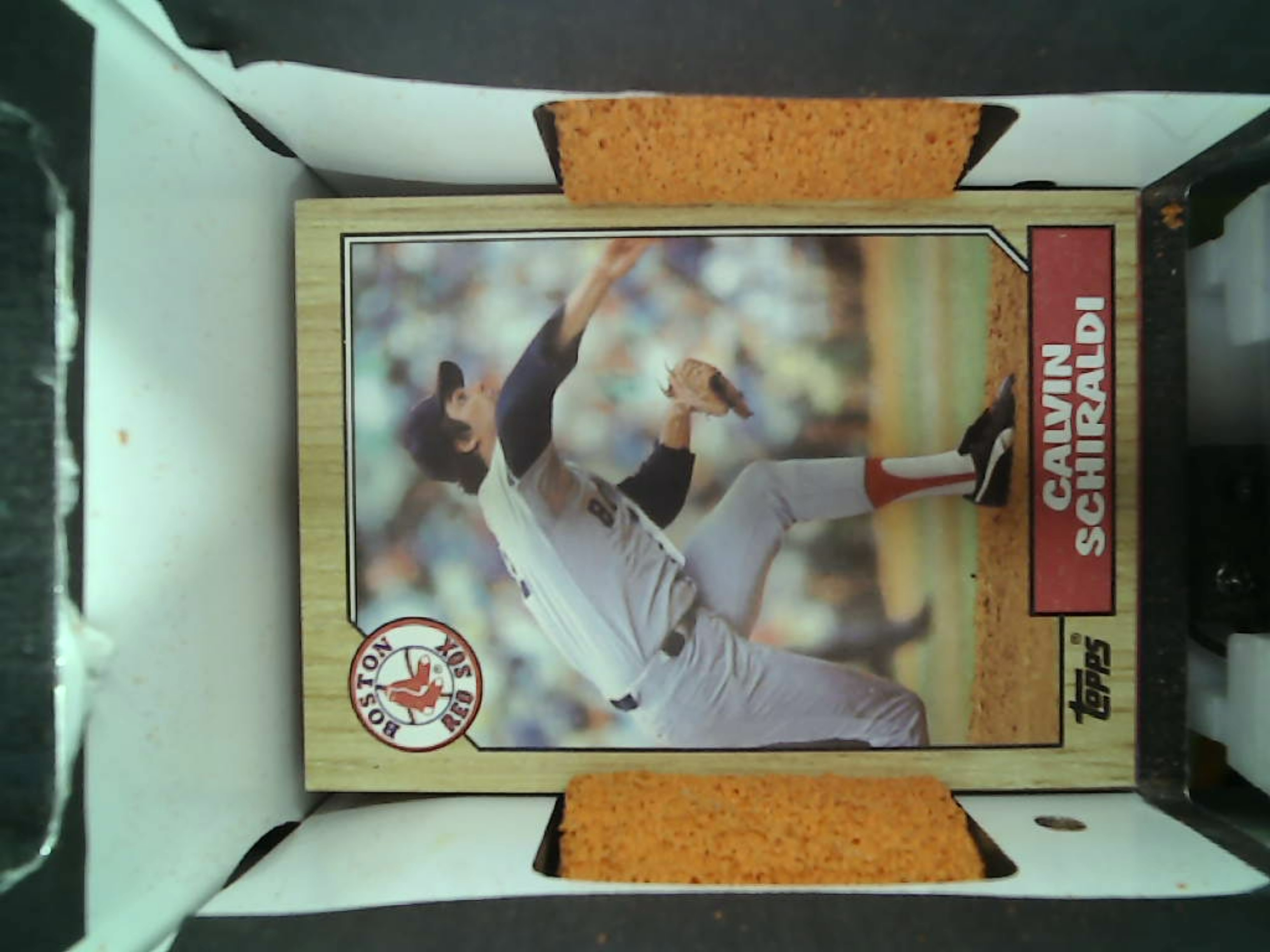 1987 Topps #94 Calvin Schiraldi — front