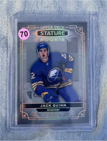 2022-23 Upper Deck Stature #70 Jack Quinn — front