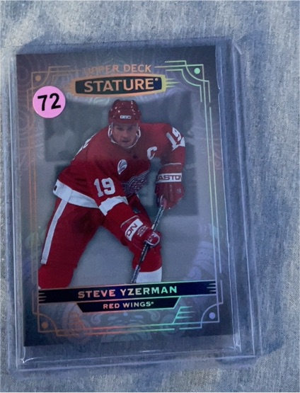 2022-23 Upper Deck Stature #19 Steve Yzerman — front