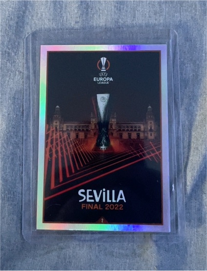 2021-22 Topps Match Attax #2 Sevilla Final 2022 — front