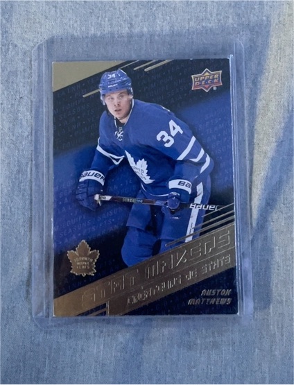 2017-18 Upper Deck Tim Hortons Stat Makers #SM-2 Auston Matthews — front