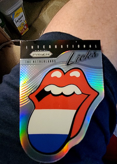 2025 Panini Prizm The Rolling Stones International Licks #4 — front