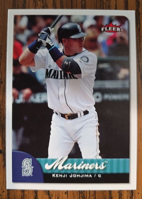 2007 Fleer #55 Kenji Johjima — front