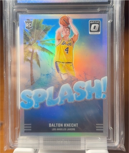 2024-25 Panini Donruss Optic #12 Dalton Knecht Splash! — front