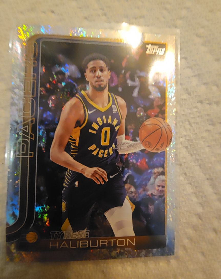 2025-26 Topps Basketball #47 Tyrese Haliburton — front