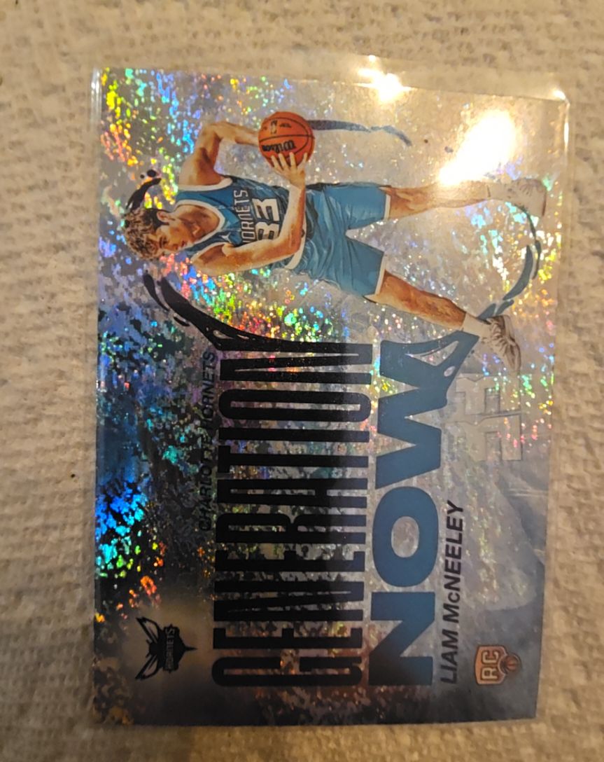 2025-26 Topps Generation Now #GN-33 Liam McNeeley — front