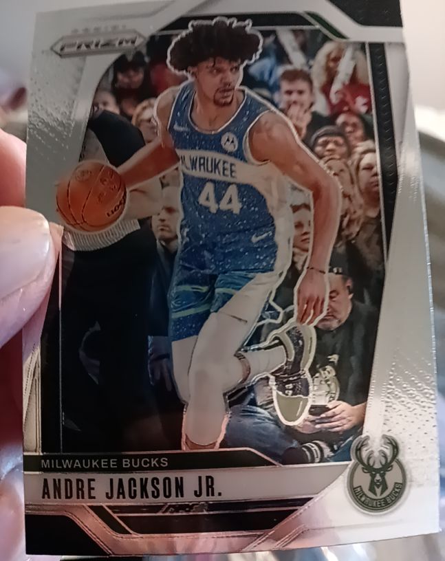 2024-25 Panini Prizm #52 Andre Jackson Jr. — front