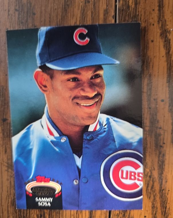 1992 Topps Stadium Club #628 Sammy Sosa — front