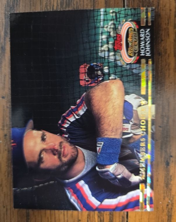 1992 Topps Stadium Club #610 Howard Johnson — front