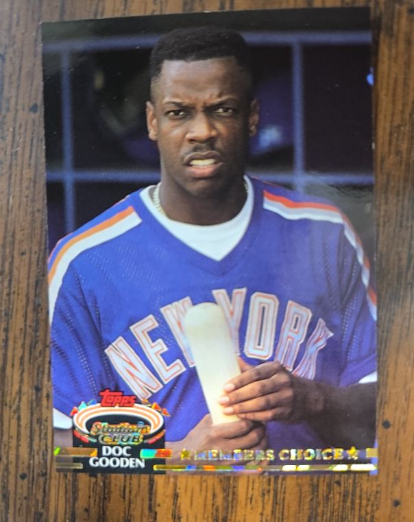 1992 Topps Stadium Club #602 Doc Gooden — front