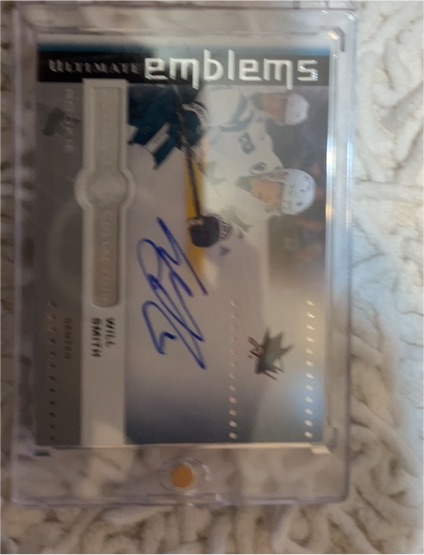 2024-25 Upper Deck Ultimate Collection Ultimate Emblems #UE-WS Will Smith — front