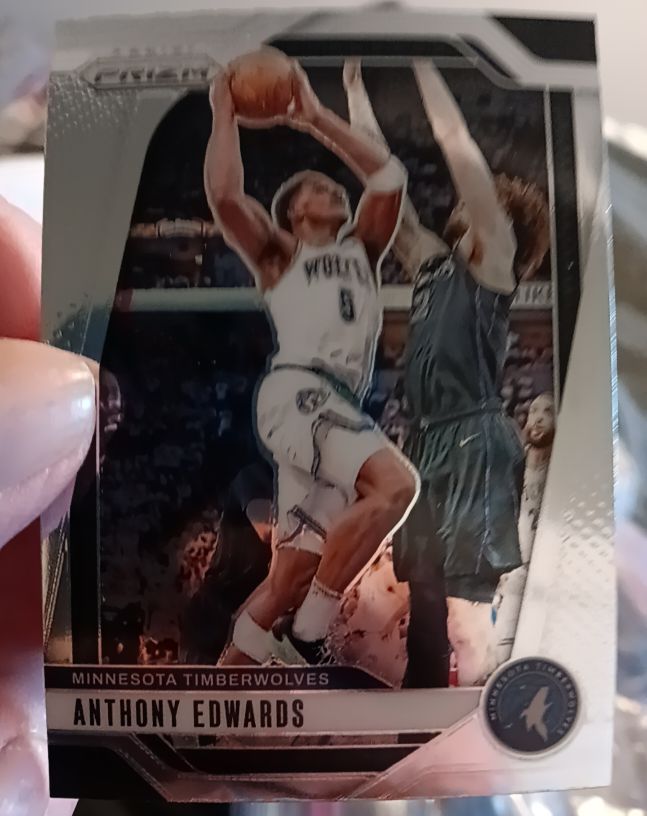 2024-25 Panini Prizm #100 Anthony Edwards — front
