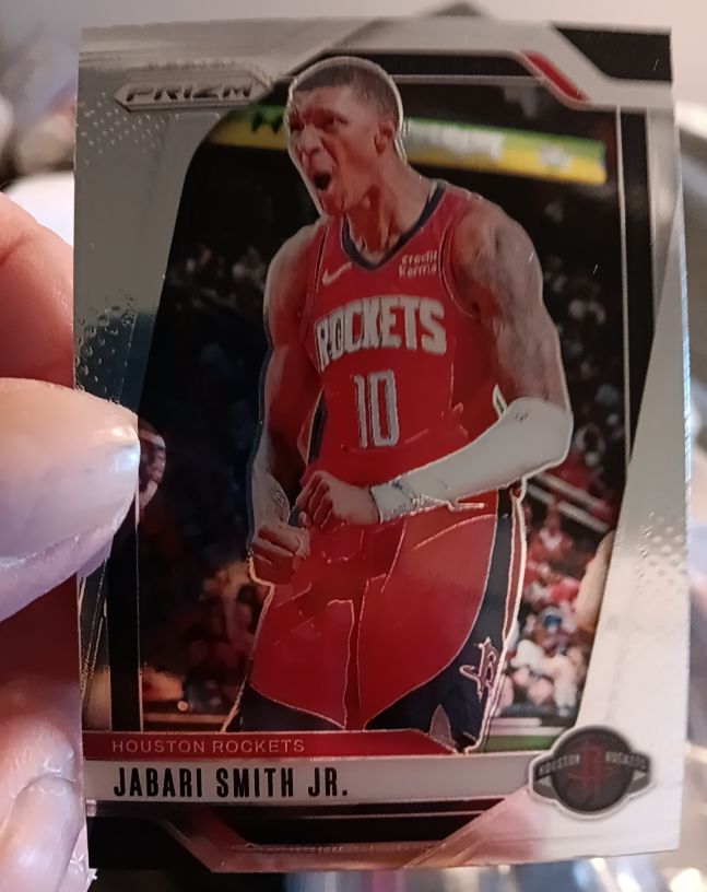 2024-25 Panini Prizm #77 Jabari Smith Jr. — front