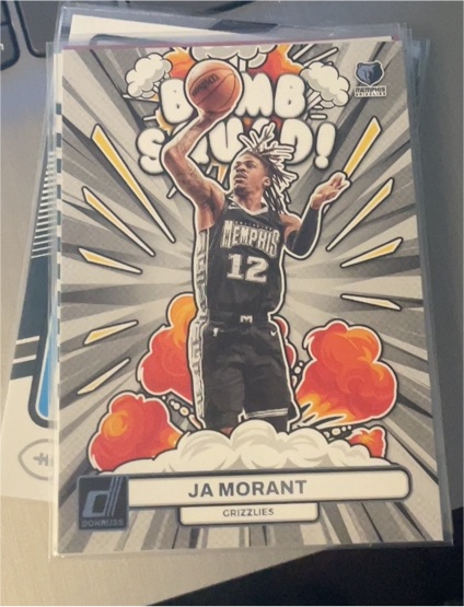 2023-24 Panini Donruss #2 Ja Morant Bomb Squad — front