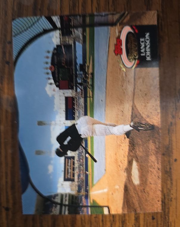 1992 Topps Stadium Club #401 Lance Johnson — front