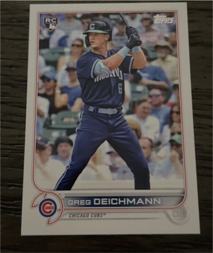 2022 Topps Series 2 #395 Greg Deichmann — front