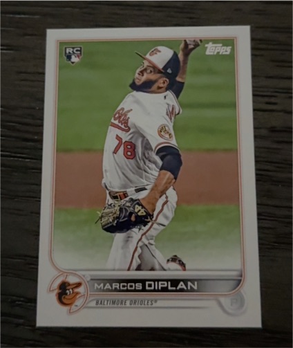 2022 Topps #517 Marcos Diplan — front