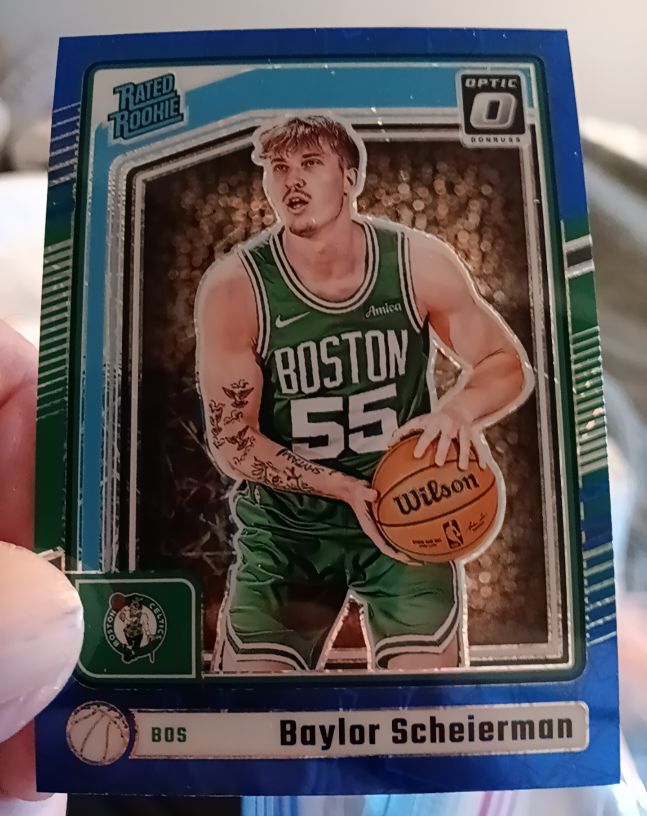 2024-25 Panini Donruss Optic #263 Baylor Scheierman — front