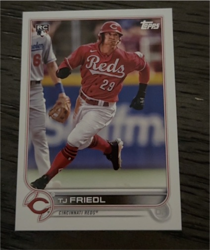 2022 Topps #546 TJ Friedl — front