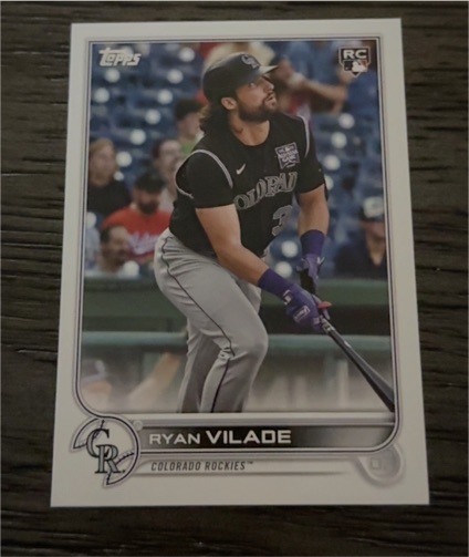 2022 Topps Series 2 #586 Ryan Vilade — front