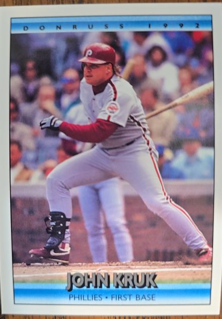 1992 Donruss #230 John Kruk — front