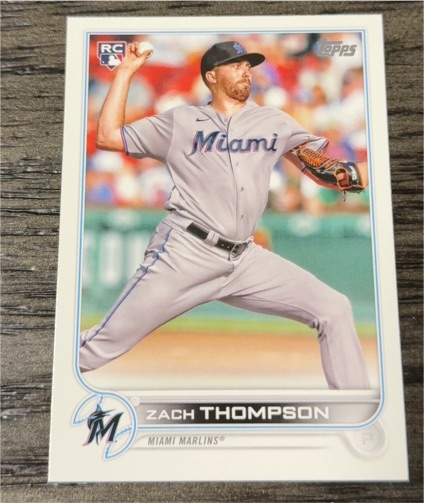 2022 Topps Series 1 #227 Zach Thompson — front