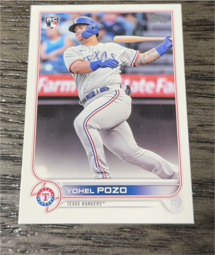 2022 Topps Series 2 #649 Yohel Pozo — front
