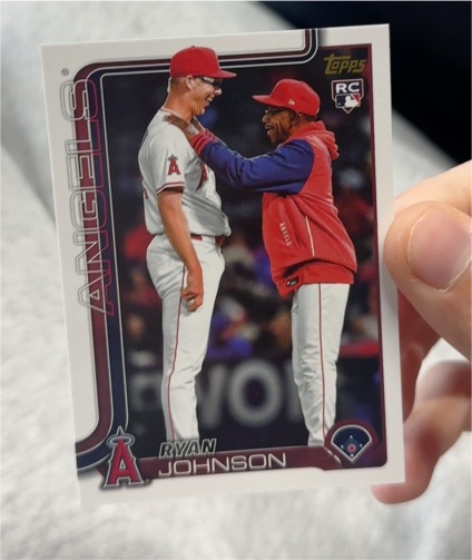 2025 Topps #RC Ryan Johnson — front