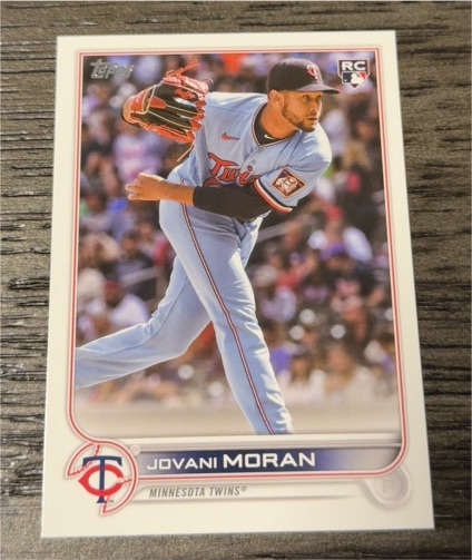 2022 Topps Series 2 #387 Jovani Moran — front