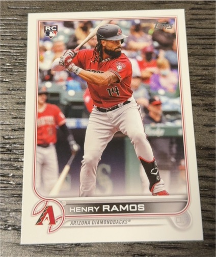 2022 Topps Series 2 #455 Henry Ramos — front