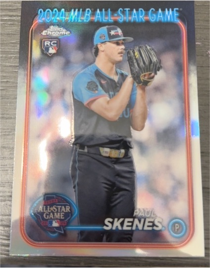 2024 Topps Chrome Update #ASGC-29 Paul Skenes 2024 All Star Game — front