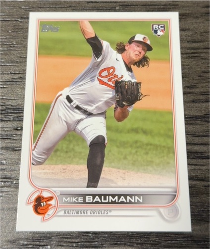 2022 Topps Series 2 #502 Mike Baumann — front