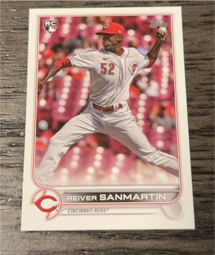 2022 Topps #619 Reiver Sanmartin — front