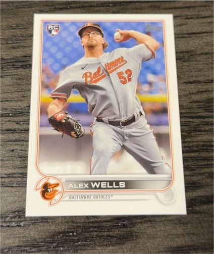 2022 Topps Series 1 #118 Alex Wells — front