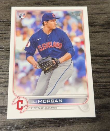 2022 Topps Series 1 #217 Eli Morgan — front