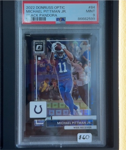 2022 Donruss Optic #84 Michael Pittman Jr. — front