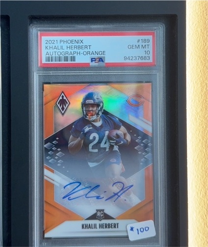 2021 Panini Phoenix #189 Khalil Herbert — front