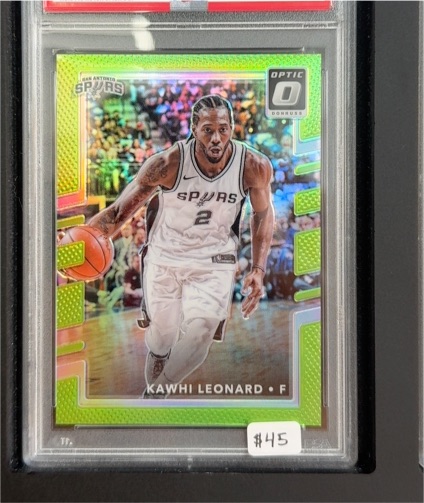 2017 Panini Donruss Optic #134 Kawhi Leonard — front