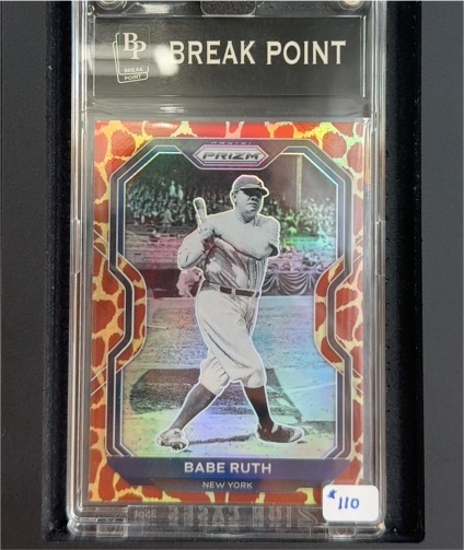 2021 Panini Prizm #182 Babe Ruth — front