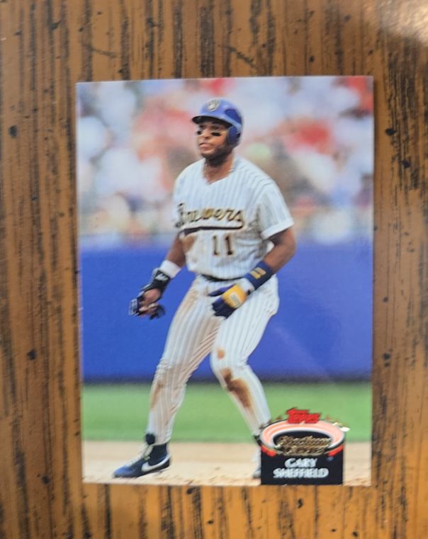 1992 Topps Stadium Club #309 Gary Sheffield — front