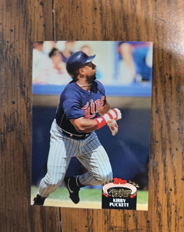 1992 Topps Stadium Club #500 Kirby Puckett — front