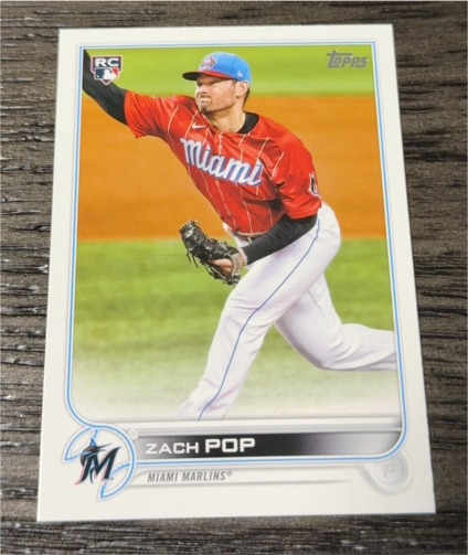 2022 Topps Opening Day #204 Zach Pop — front