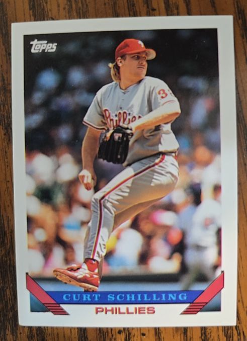 1993 Topps #421 Curt Schilling — front