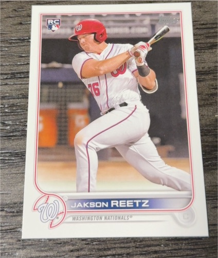 2022 Topps Series 1 #61 Jakson Reetz — front