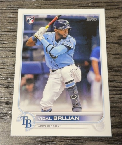 2022 Topps Series 1 #25 Vidal Brujan — front