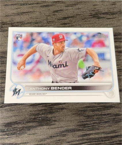 2022 Topps Series 1 #160 Anthony Bender — front