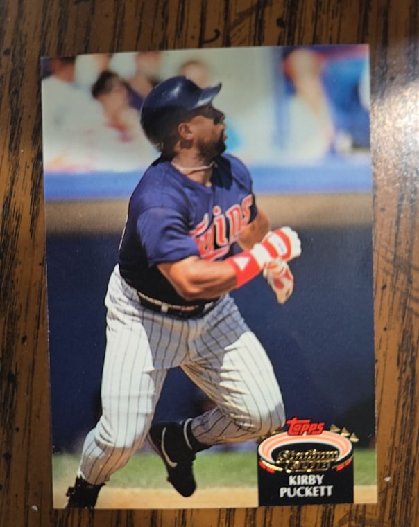 1992 Topps Stadium Club #500 Kirby Puckett — front