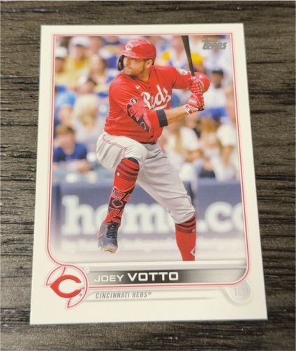 2022 Topps Series 1 #290 Joey Votto — front