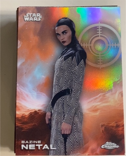 2025 Topps Chrome Star Wars #104 Bazine Netal — front