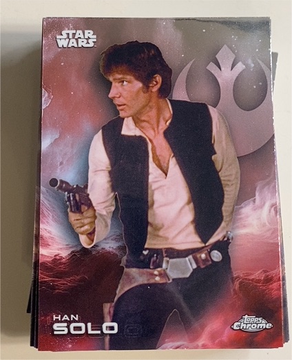 2025 Topps Chrome Star Wars #58 Han Solo — front
